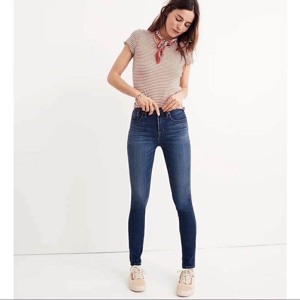 Madewell High Rise Skinny Jeans
